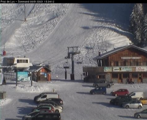 webcam praz de lys|Webcams Praz